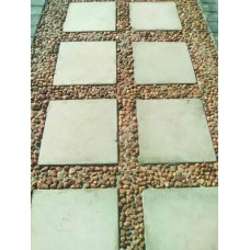 400x400x50mm SMOOTH stepping stone mould