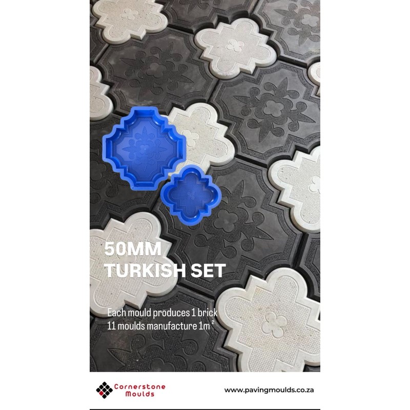 Turkish Set of two moulds