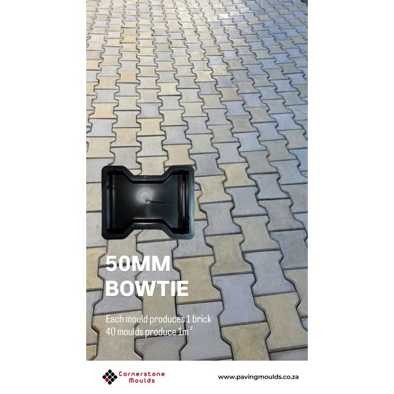 Bowtie Interlocker SMOOTH  50mm thick