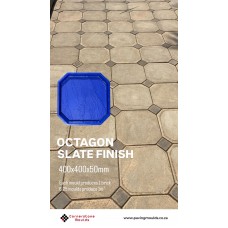 400x400x50mm Octagon SLATE Mould
